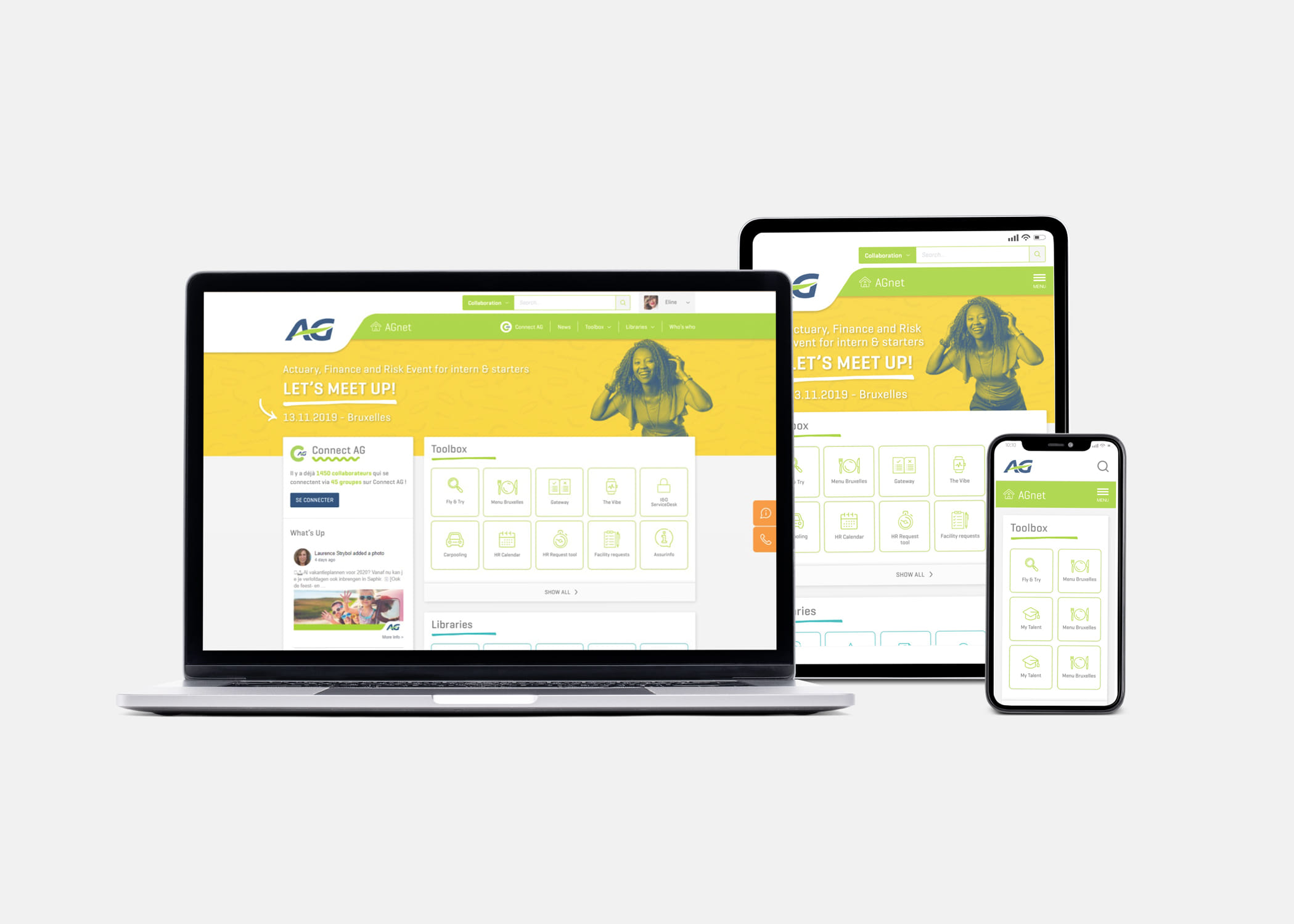 AG Net, screen 2